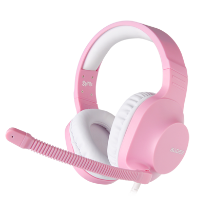 SADES Spirits Gaming Pink, slušalke z mikrofonom