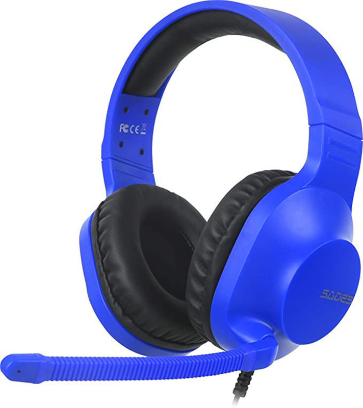 Slika - SADES Spirits Gaming modre, slušalke z mikrofonom