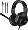 Slika - SADES Spirits SA-721BK lahke črne Gaming slušalke z mikrofonom