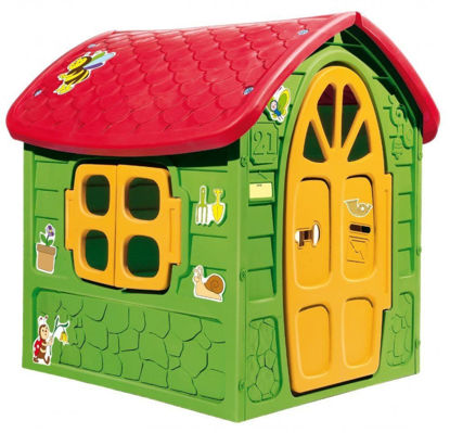 Dohany 5075 My First Play House vrtna otroška hiša zelena/rumena