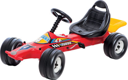 Dohany 102 otroški Go-Kart na pedala (z vzvratno prestavo), rdeč