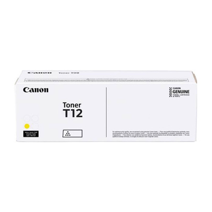 Canon T12 Y (5095C006) rumen, originalen toner