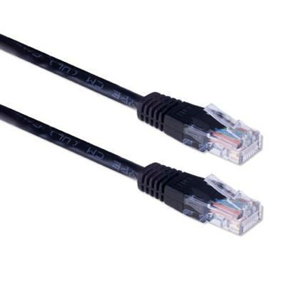 Ewent EW9525 CAT5e UTP Networking 0,9m Black