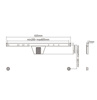 Slika - Gembird WM-S80F-01  37"-80" fiksni tanek TV stenski nosilec