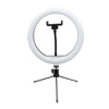 Slika - Powerton 10" (26cm) RGB LED Ring light, držalo za telefon tripod