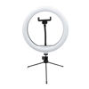 Slika - Powerton LIFE RING LIGHT 10" (26cm) RGB LED, držalo za telefon tripod