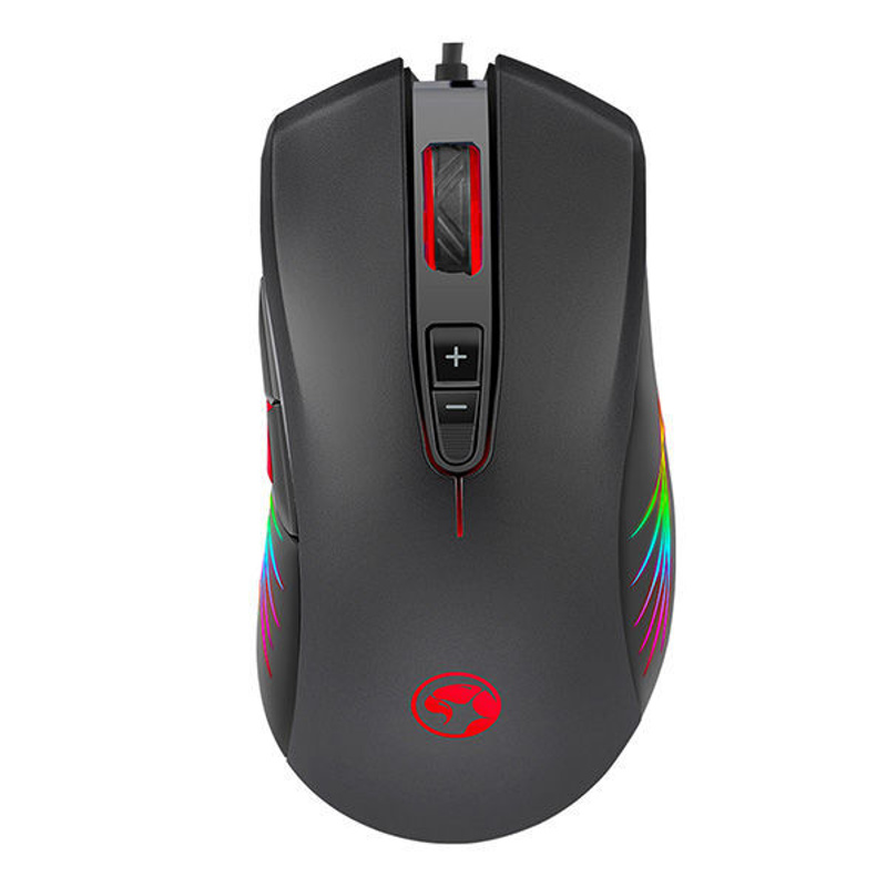 Slika - Marvo M519 gaming RGB črna miška