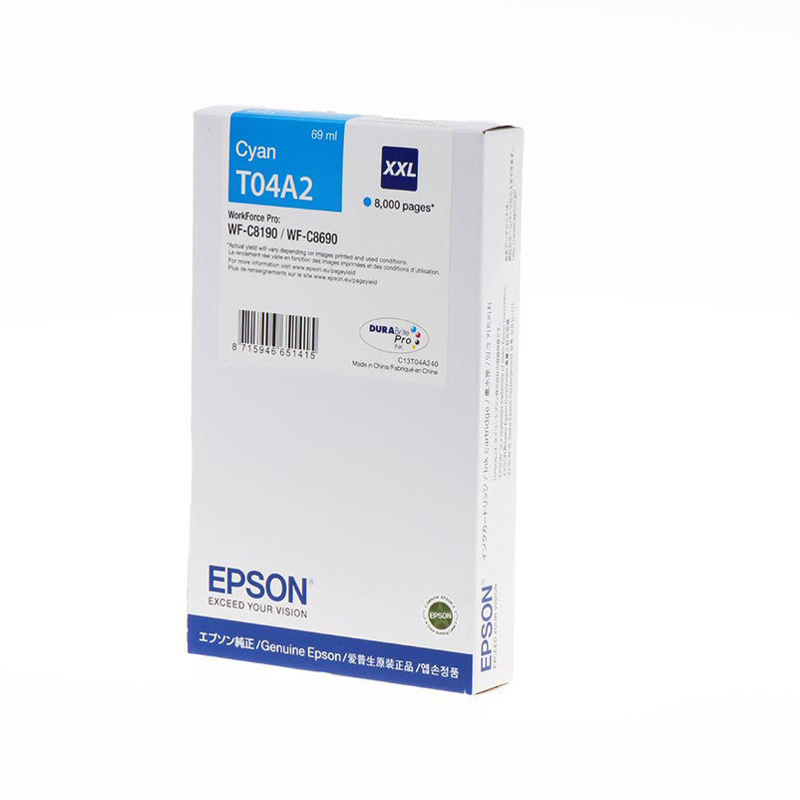 Slika - Epson C13T04A240 XXL modra, originalna kartuša