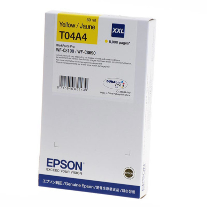 Epson C13T04A440 XXL rumena, originalna kartuša
