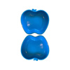 Slika - Dohany peskovnik v obliki jabolka 2x modra + 24-delni komplet bioplastičnih igral