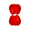 Slika - Dohany peskovnik v obliki jabolka 2x Rdeča + 24-delni komplet bioplastičnih igral