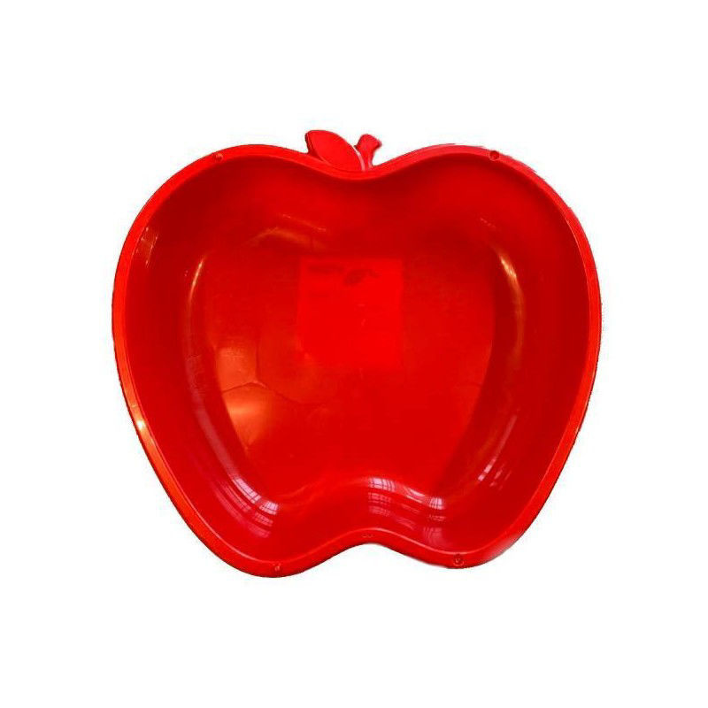 Slika - Dohany peskovnik v obliki jabolka rdeč