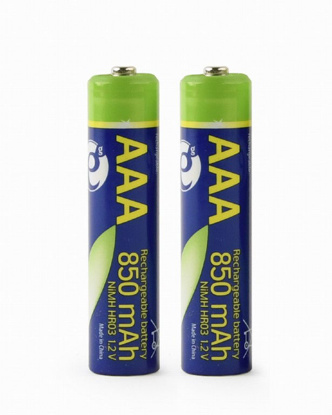 Gembird AAA 850mAh polnilne baterije (2 kosa)