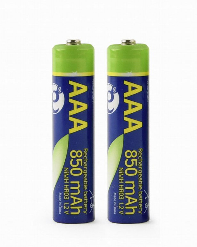 Slika - Gembird AAA 850mAh polnilne baterije (2 kosa)