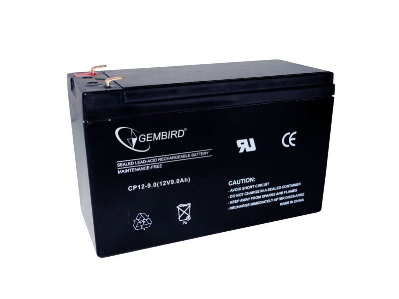 Slika - Gembird 12V/9Ah Baterija za UPS