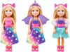 Slika - Mattel Barbie Dreamtopia Chelsea z oblačili 3v1 (GTF40)