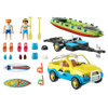 Slika - Playmobil Family Fun - vozilo za plažo s kanujem 70436