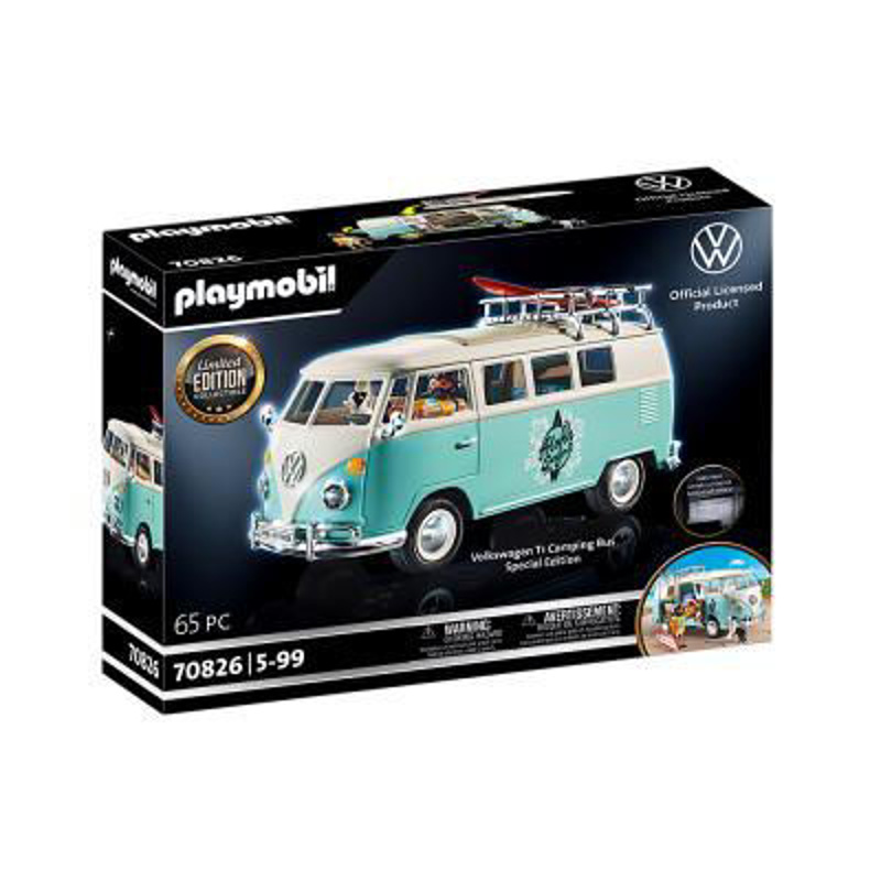 Slika - Playmobil Volkswagen T1 Camping Bus LIMITED (70826)