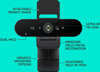 Slika - Logitech Brio Stream Edition (960-001194) 4k Mic črna, konferenčna spletna kamera