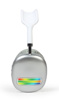 Slika - Gembird BHP-LED-02 BT LED Light effect bele, naglavne slušalke z mikrofonom