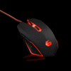 Slika - Gembird MUSG-001-G LED Gamer črna/Green miška
