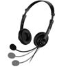 Slika - Genius HS-230U (31710021400) USB črne, naglavne slušalke z mikrofonom