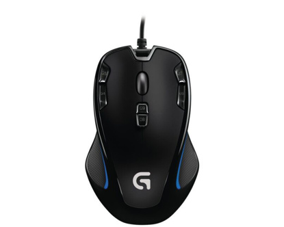Logitech G300s črno/modra gaming miška