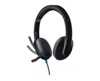 Slika - Logitech H540 2.0 črne, slušalke z mikrofonom