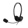 Slika - Ewent EW3567 črne 2.0 črne, slušalke z mikrofonom