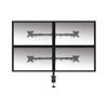 Slika - ACT AC8304 4 x monitor - 32" VESA črn, nosilec