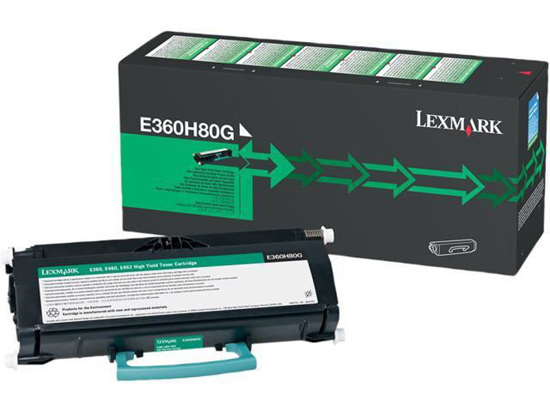 Slika - LEXMARK E360H80G črn, originalen toner