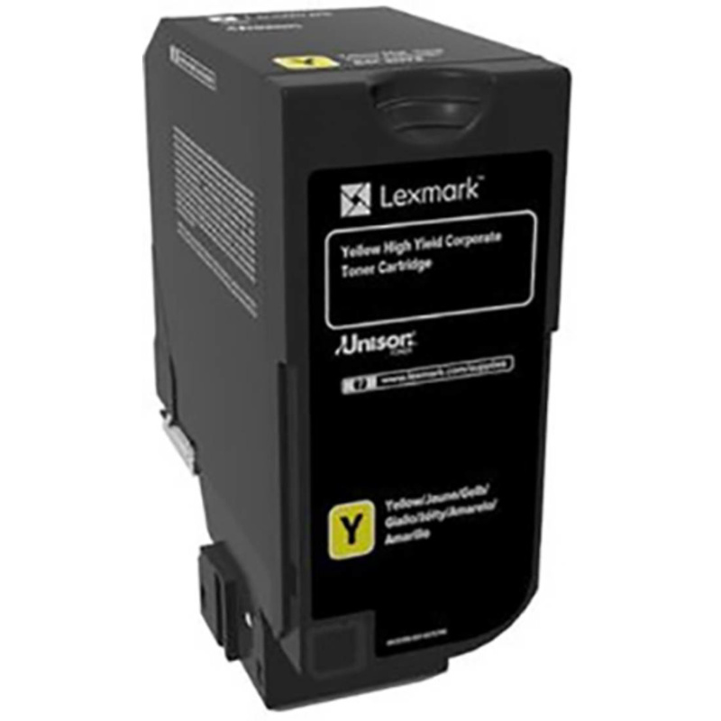 Slika - Lexmark 84C2HYE HC rumen, originalen toner