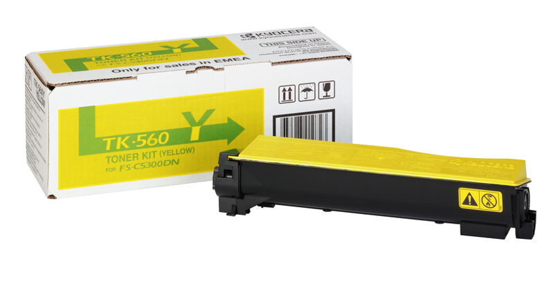 Slika - Kyocera TK-560Y rumen, originalen toner