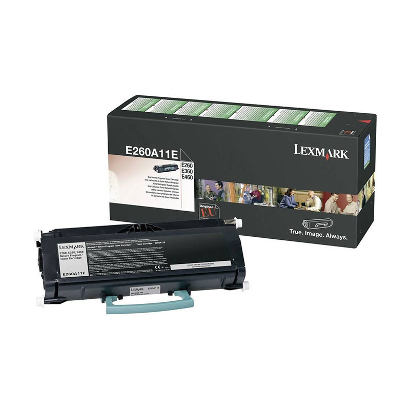 Slika - Lexmark Return E260A11E črn, originalen toner