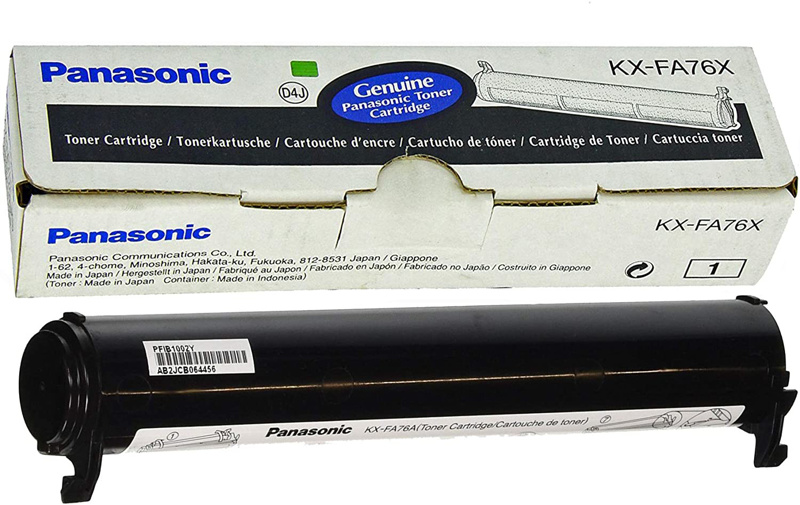 Slika - Panasonic KX-FA76X črn, originalen toner