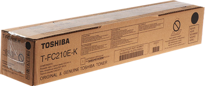 Slika - Toshiba T-FC210EK (6AJ00000162) črn, originalen toner
