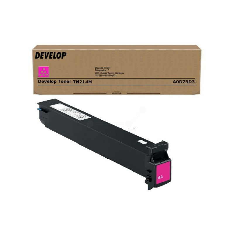 Slika - Develop TN-214 (A0D73D3) škrlaten, originalen toner