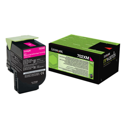 Lexmark 702XM (70C2XM0) škrlaten, originalen toner