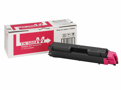Kyocera TK-580M škrlaten, originalen toner