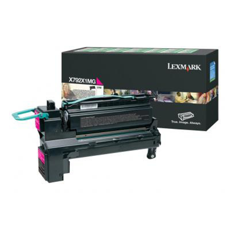 Slika - Lexmark X792X1MG škrlaten, originalen toner