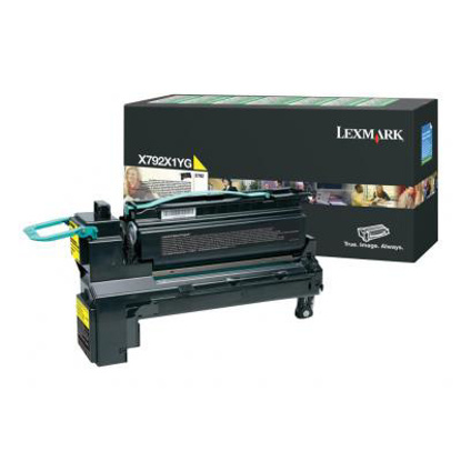 Lexmark X792X1YG rumen, originalen toner