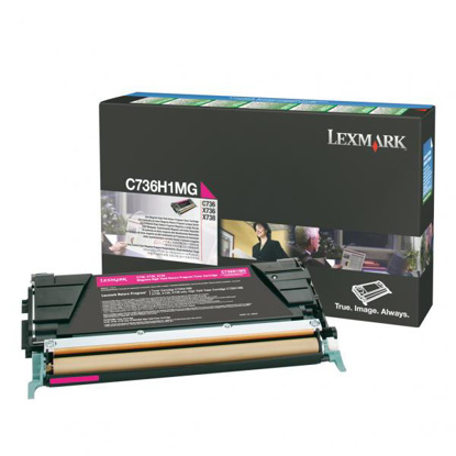 Lexmark C736H1MG škrlaten, originalen toner