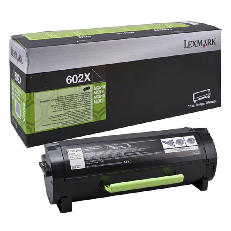 Slika - Lexmark 602X HC (60F2X00) črn, originalen toner