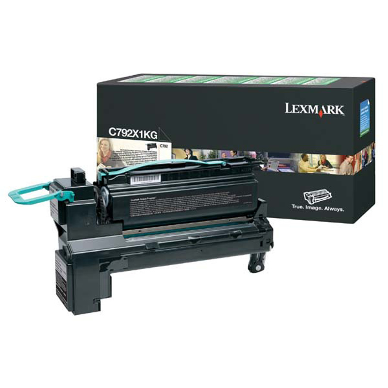 Slika - Lexmark C792X1KG črn, originalen toner