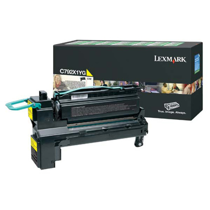 Lexmark C792X1YG rumen, originalen toner