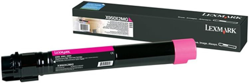 Slika - Lexmark X950X2MG škrlaten, originalen toner