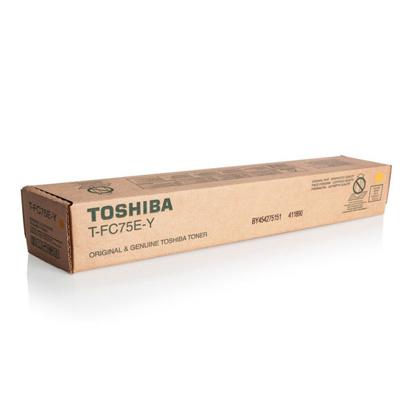 Toshiba T-FC75EY (6AK00000254) 35,4k rumen, originalen toner
