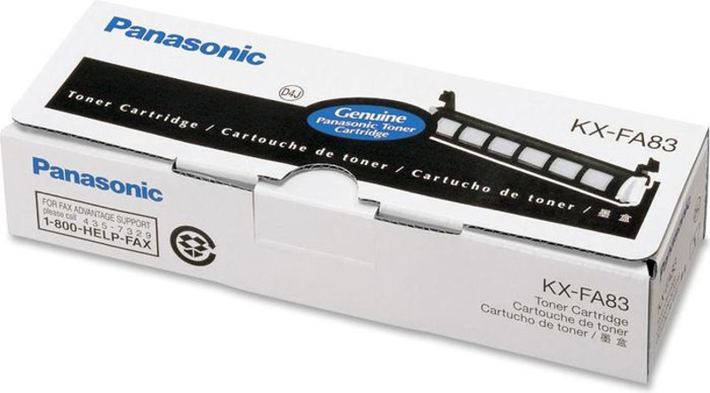 Slika - Panasonic KX-FA83X črn, originalen toner