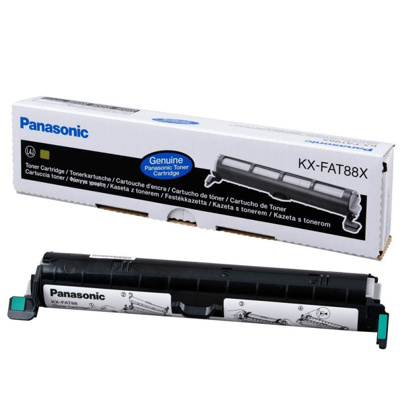 Panasonic KX-FAT88X črn, originalen toner