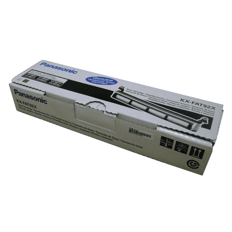 Slika - Panasonic KX-FAT92X črn, originalen toner